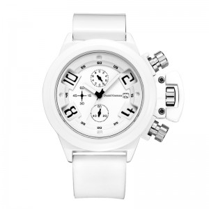 Daniel Gormantop Brand Luxury Sport Watch Men Militära klockor Blue Rubber Strap Automatiska vattentäta klockor RM2208