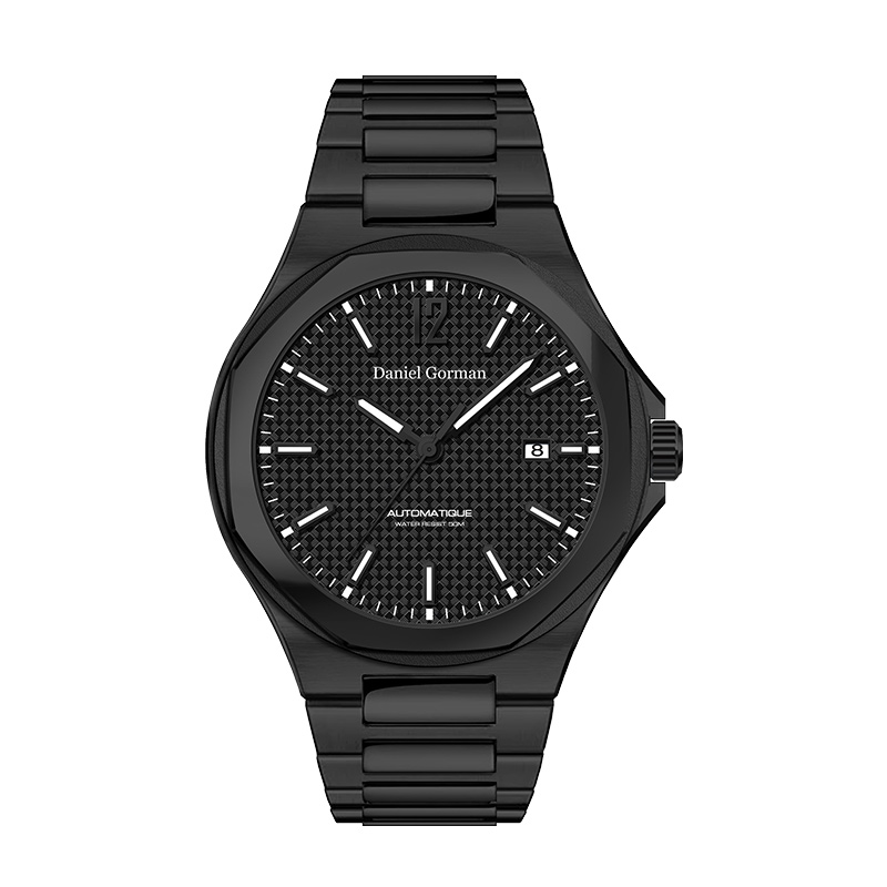 Daniel Gorman DG9007 Luxury Men \\\\ \'s Watch Custom Logo 316 rostfritt stål armbandsur rostfritt stål kvartsur